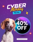 Cyber Monday Woofs  Meows! Grab 40% OFF Sitewide Today.
